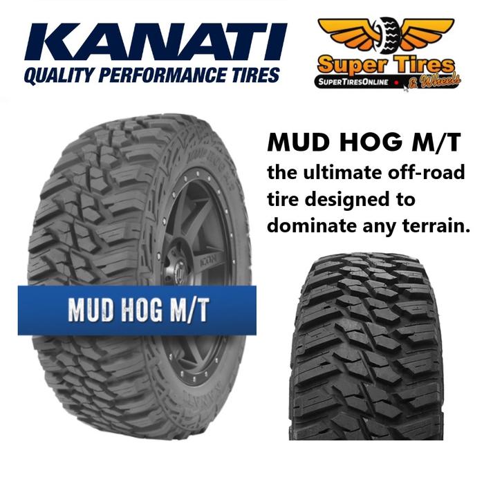 Jual Kanati Mud Hog MT 33 x 12.5 R22 Ban Mobil 33 X 12.5 R22 Ban ...