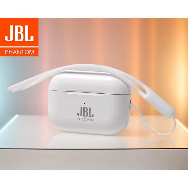 JBL phantom 5th Earbud Nirkabel Sejati, Suara Kuat yang Dapat Disesuaikan, Waktu Putar 6 Jam, Pengisian Daya Cepat USB-Lightning, Tahan Air, Kontrol Tombol, Earbud Bluetooth, Perjalanan,Olahraga Earphone Headset 2