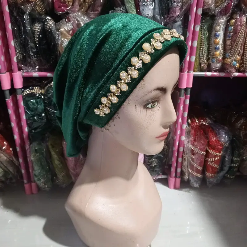 songko haji permat/songkohaji/ciputhaji/penutup kepala wanita 3
