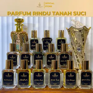 Arabique Parfum Spray 30 ML Kasturi Hajar Aswad Non Alkohol Tahan Lama Cocok untuk Shalat dan Majelis