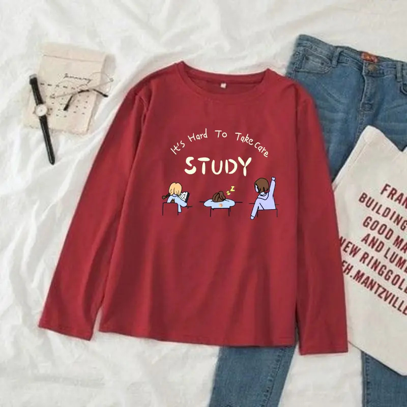 COD Kaos Oversize Wanita Lengan Panjang/ Kaos Distro WANITA// Kaos Streetwear Oversize / Baju Kaos Distro / Kaos / Wanita / COD/TERSEDIA 3 ukuran Atasan Oblong Motif Sablon Cewek Dewasa Katun 5