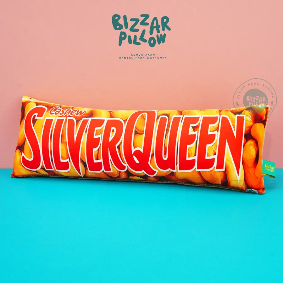 Bizzarpillow Bantal Coklat Batang Silverqueen Size M BZ315
