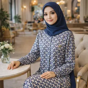 RH COL - Keinan Dress Bahan Cotton Rayon Alaska Adem Nyaman Lengan Karet Busui Friendly