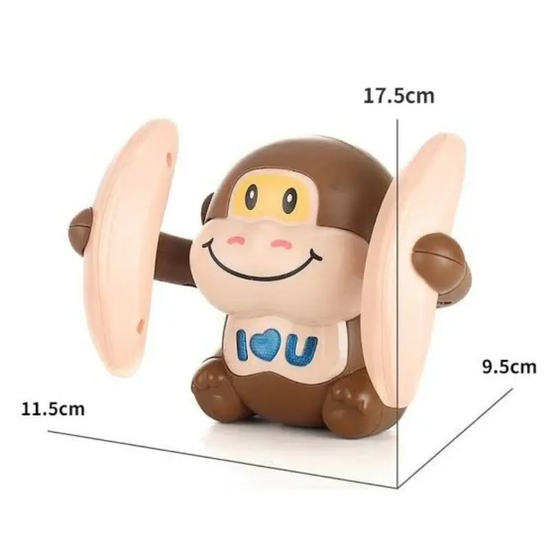 Mainan Monyet Tumbling Putar Jungkir Balik Musik Dan Lampu Monkey Rolling 5