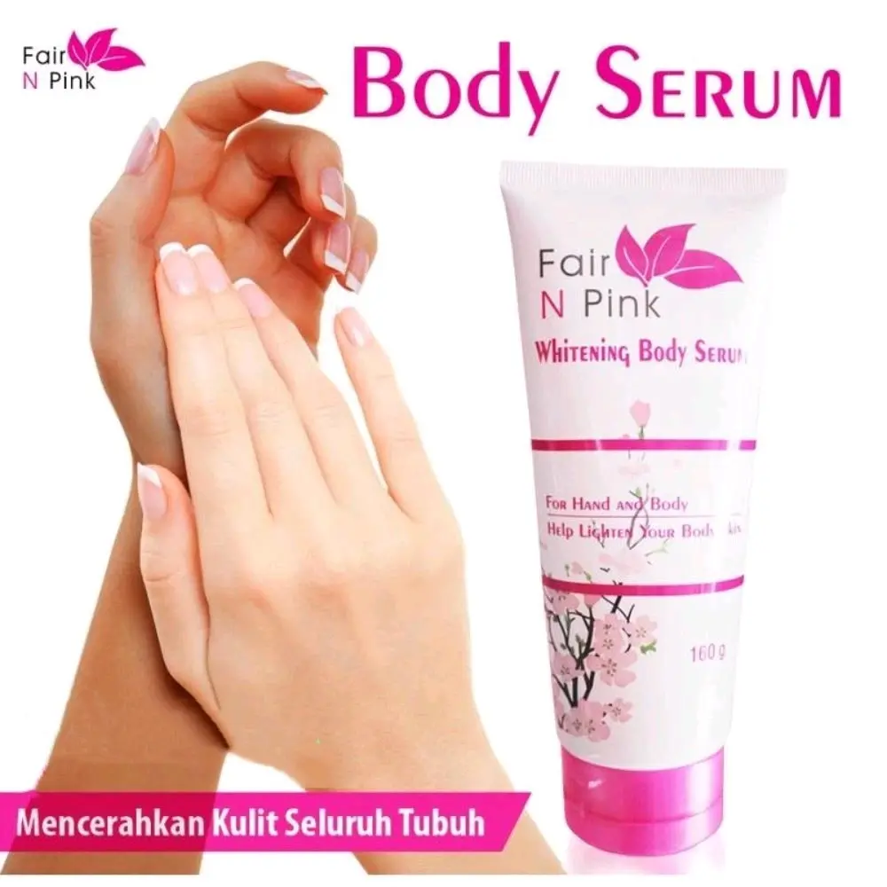 Fair N Pink Whitening Body Serum Lotion Hand Body