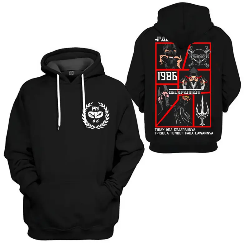 jaket PAGAR NUSA jaket hoodie full colour/full gambar desain terbaru cocok dipakai untuk penrus generasi PAGAR NUSA 2