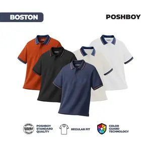 POSHBOY Polo Boston - Polo Lengan Pendek