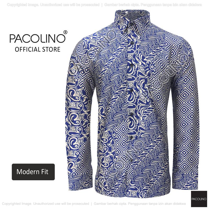 Pacolino - (Modern Fit Cutting) Blue Color Malaysia Men Bati - TikTok ...