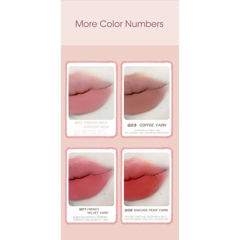 ￼GT476 Gogo Tales After Glow Creamy Liptint Mud 7