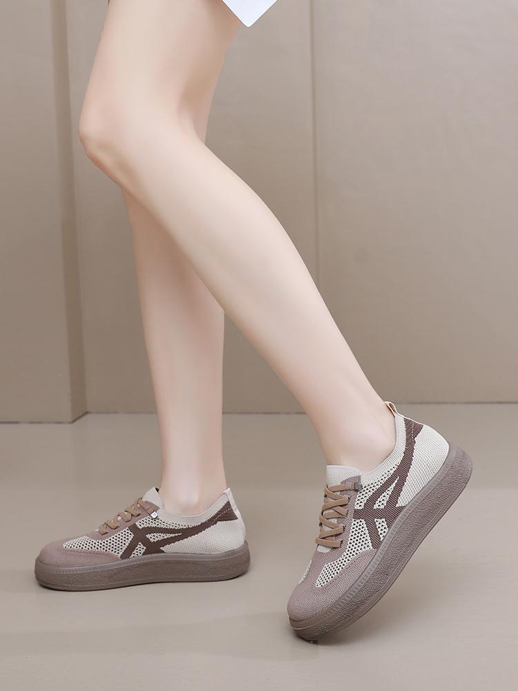 Product Introduction of 2025 summer new women's casual shoes Breathable mesh surface comfortable shoes for many occasions can be worn shoes 9