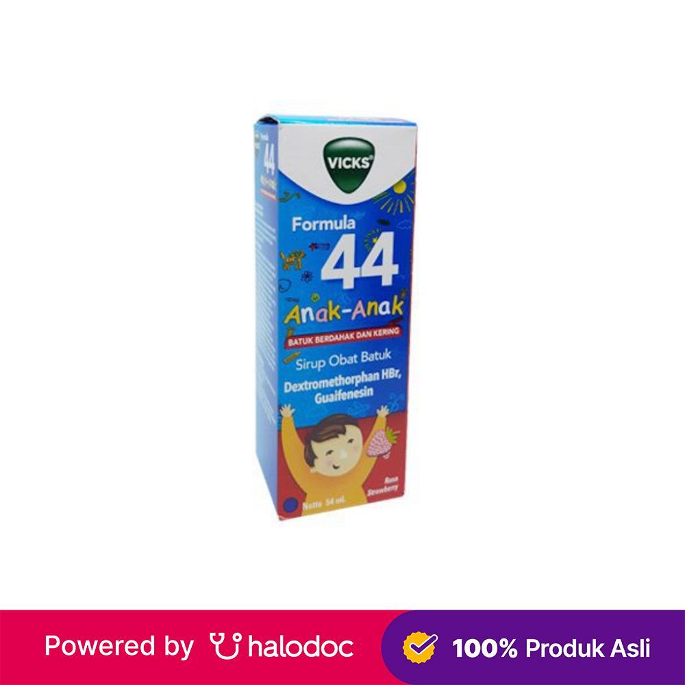 vicks formula 44 anak rasa strawberry sirup 54 ml
