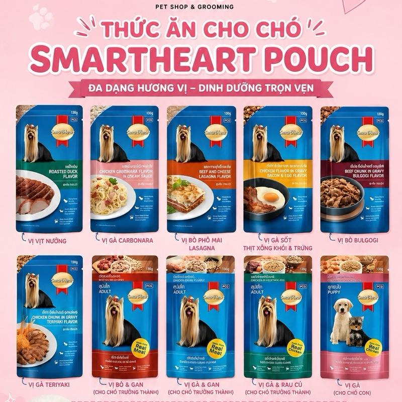 Pate Smartheart - Dinh dưỡng tuyệt đối dành cho chó con & chó lớn
