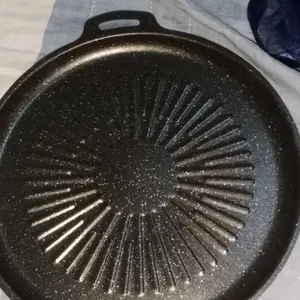 [READY STOCK] Wajan Pemanggang Grill Pan Korean BBQ Premium Anti Lengket Alat Panggangan Daging Tumis Serbaguna