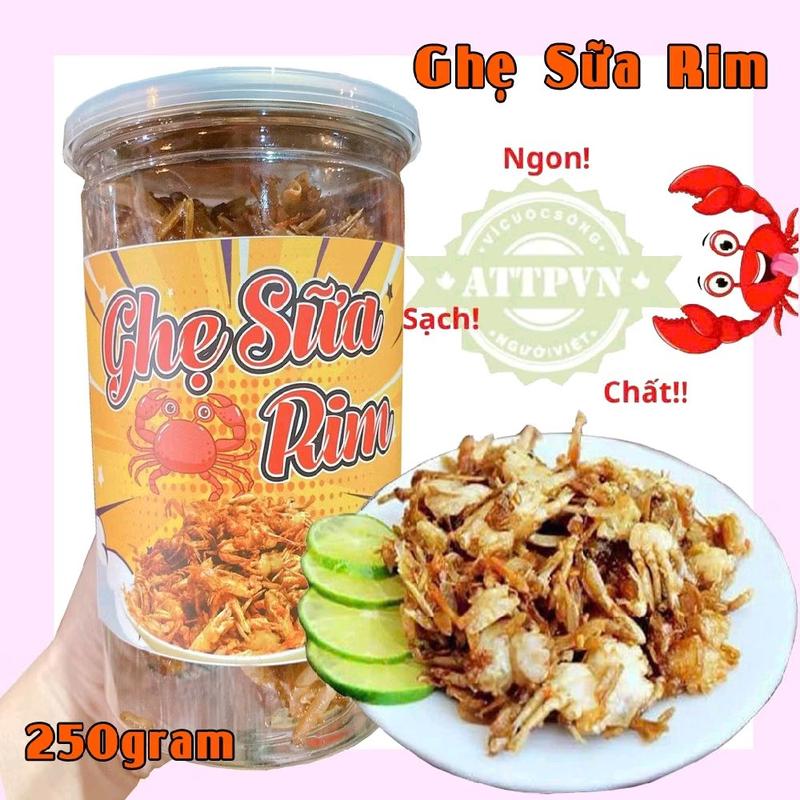 100gr ghẹ sữa rim giòn mặn mà
