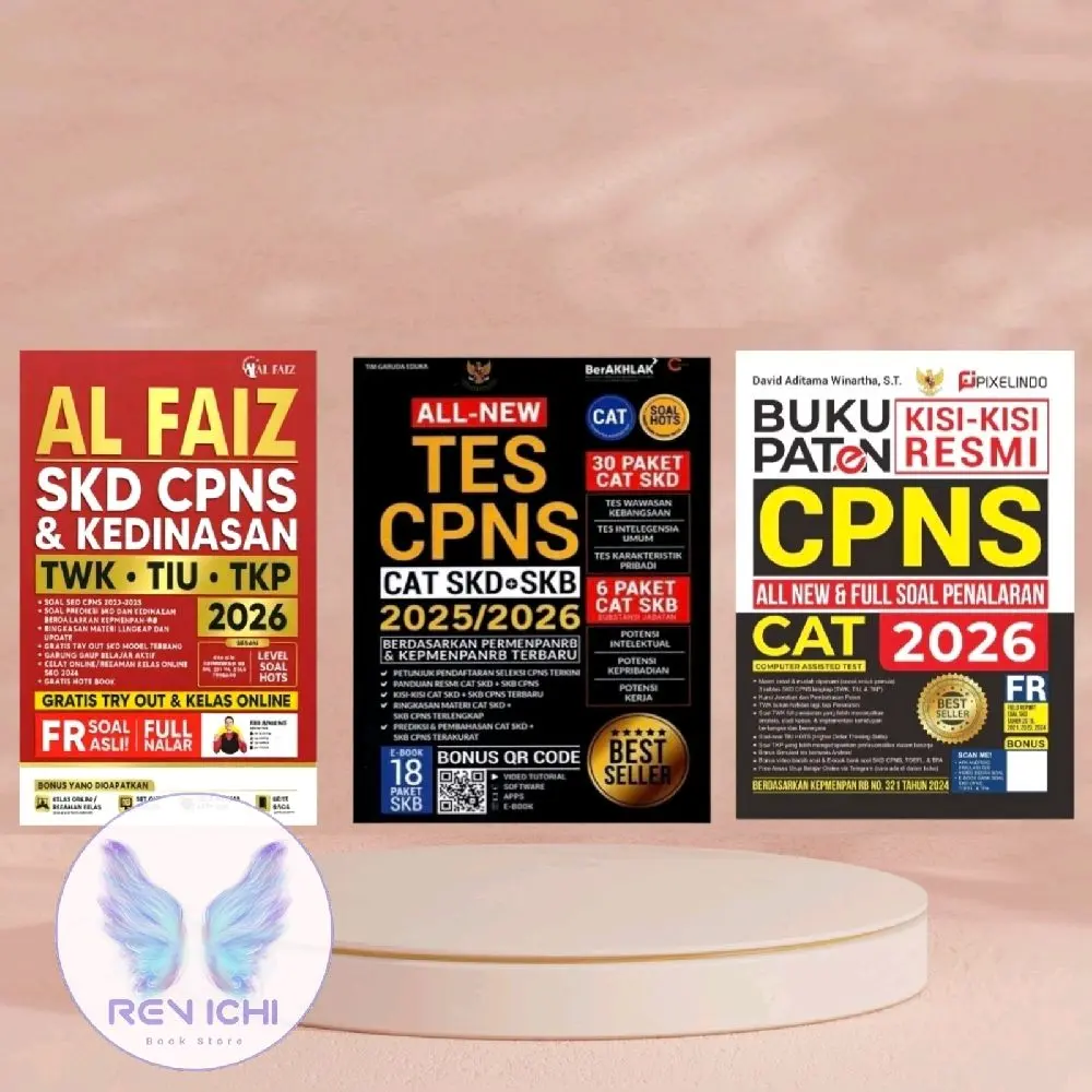 BUKU AL FAIZ CPNS DAN KEDINASAN 2026 SKD HOTS || All NEW TES CPNS CAT SKD + SKB 2025 / 2026 || BUKU PATEN CPNS 2026