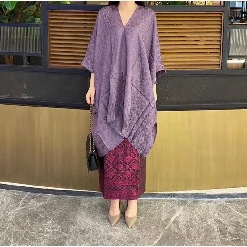 ATASAN VISCOSE TUNIK ARUNA / BLOUSE VISCOSE KAFTAN TUNIK ARUNA / KAFTAN BLUSE ARUNA Wanita Panjang 2