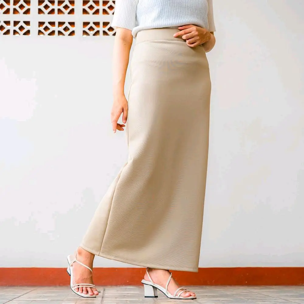 Rok Span Scuba /Span Skirt Kerja