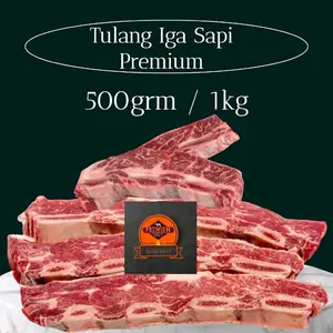 Tulang Iga Sapi Shortib Grade Premium Quality 500g-1kg (HALAL)