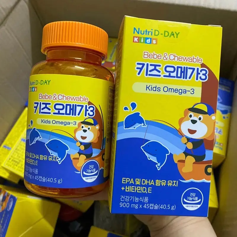 Kẹo dẻo Omega 3 con cá Nutriday