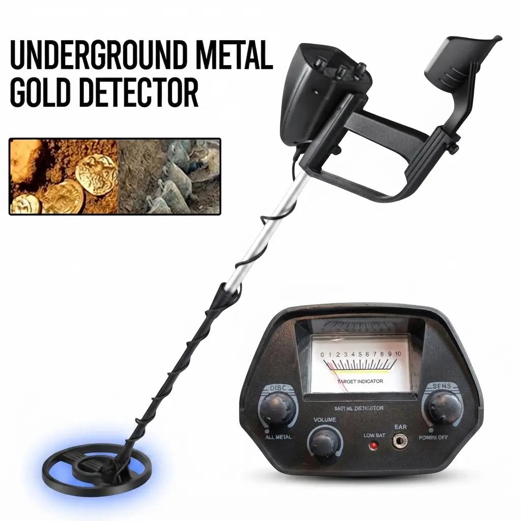 Metal Detector Pendeteksi Emas & Logam Bawah Tanah - Taffware MD-4030P High Sensitivity