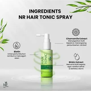 NR Hair Treatment Hair Tonic 200ml | NR Hair Tonic Reactive| NR Conditioner| NR Shampoo Tonik Rambut Rontok 4