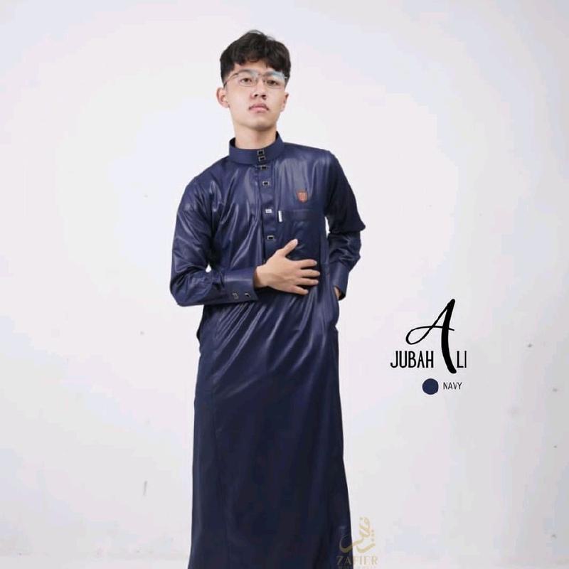 Jubah Slimfit Ali Premium x Ahmad Widani - Gamis Thobe Umroh Muslim Pria & Anak 8