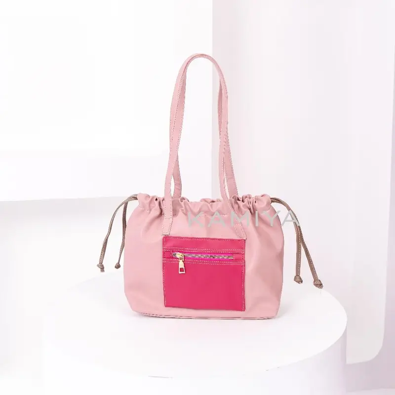 (Namikita) Orlin Tote Bag -  Free Goodie Bag  Tas Bahu Wanita Serut Totebag Perempuan Cewek 1