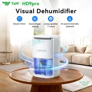 USEMO HD9pro Dehumidifier 1L Penyerap Kelembaban Udara Senyap Auto Off Ruangan 20m²