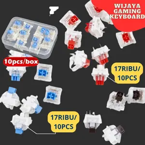 Outemu Mechanical Keyboard Switch 3 Pin Blue Red Brown Switches Dustproof
