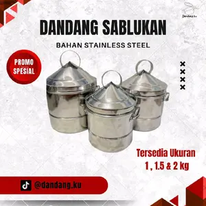 Dandang Sablukan / Kukusan Bahan Stainless