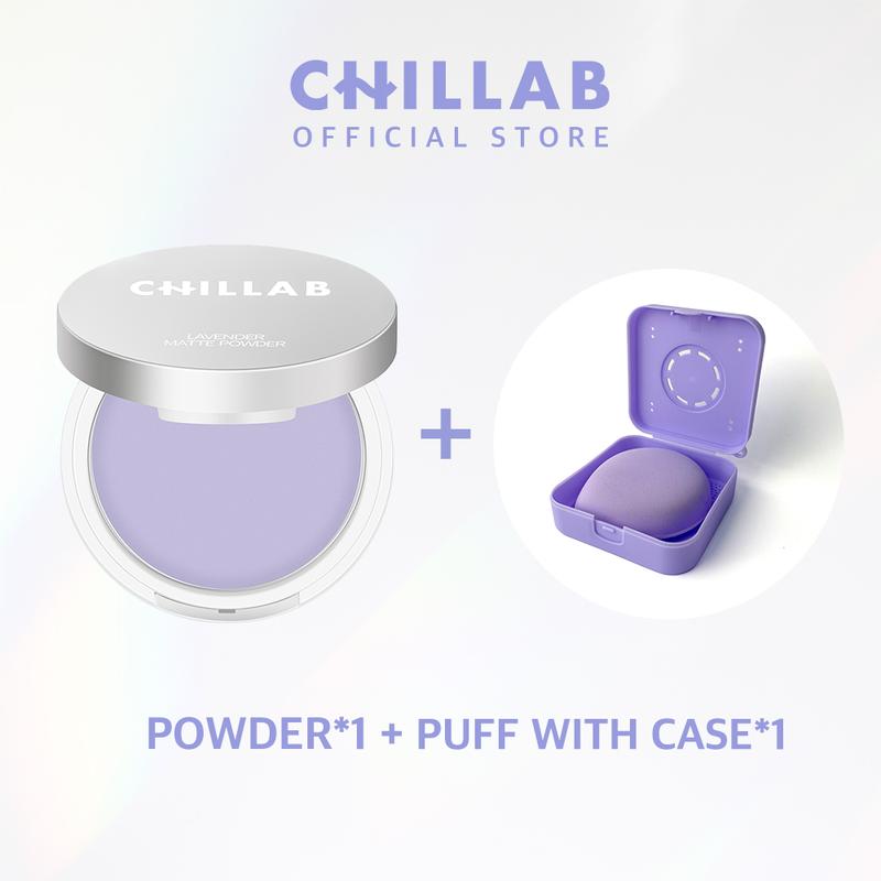 CHILLAB LAVENDER POWDER AND EXTRA LARGE PUFF
