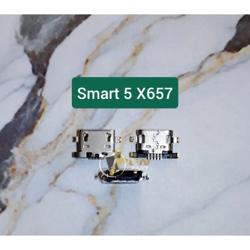 Konektor Cas Aja X657 Infinix X657B Smart 5 Connector Usb Ces Charger Only