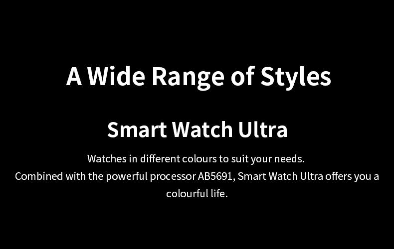 Product Introduction of 2024 New Arrival Watch 7 Ultra 47mm Smartwatch 1.43inch Amoled Screen 100+ Sports Modes Health Monitoring GPS Compass Outdoor Waterproof Smart Watch 9