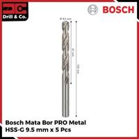 Gambar Bosch Mata Bor HSS-G Metal Drill Bit 9.5 MM X 5 PCS dari Drill&Co Kota Administrasi Jakarta Barat 2 Tokopedia