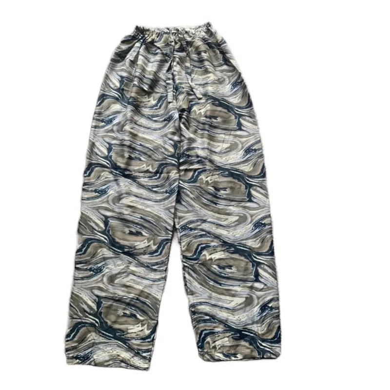 Kulot panjang motif abtrak fit To L Abstrak Celana 2