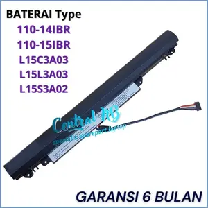 Baterai Compatible For 110-14AST 110-14IBR 110-15IBR 110-15ACL L15L3A03 L15S3A02 -CNB