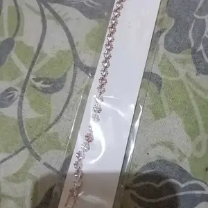 Gelang titanium ruby ​​cantik\gelang mewah ringan anti karat tidak luntur