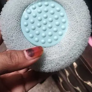 Spons Mandi Jaring Lembut Bentuk Bola Gosok Busa / Bath Ball Body Scrubber / Alat Bantu Pembersih Penggosok Kotoran Daki
