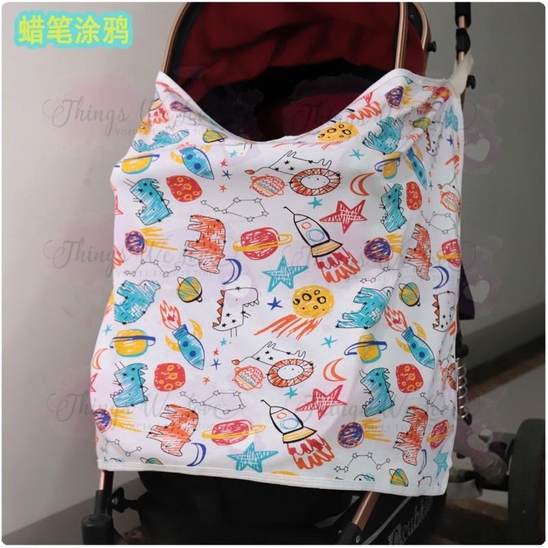 Product Introduction of [SG SELLER] Nursing Shawl (Type D) Breastfeeding Cover Stroller Car Seat Cot Comfortable Breathable Light Weight 21