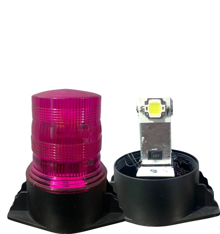 LAMPU ROTARY SATU SET DENGAN LAMPU RAKITAN  DI JAMIN NYALA LEBIH TERANG TOPLES PINK car 2