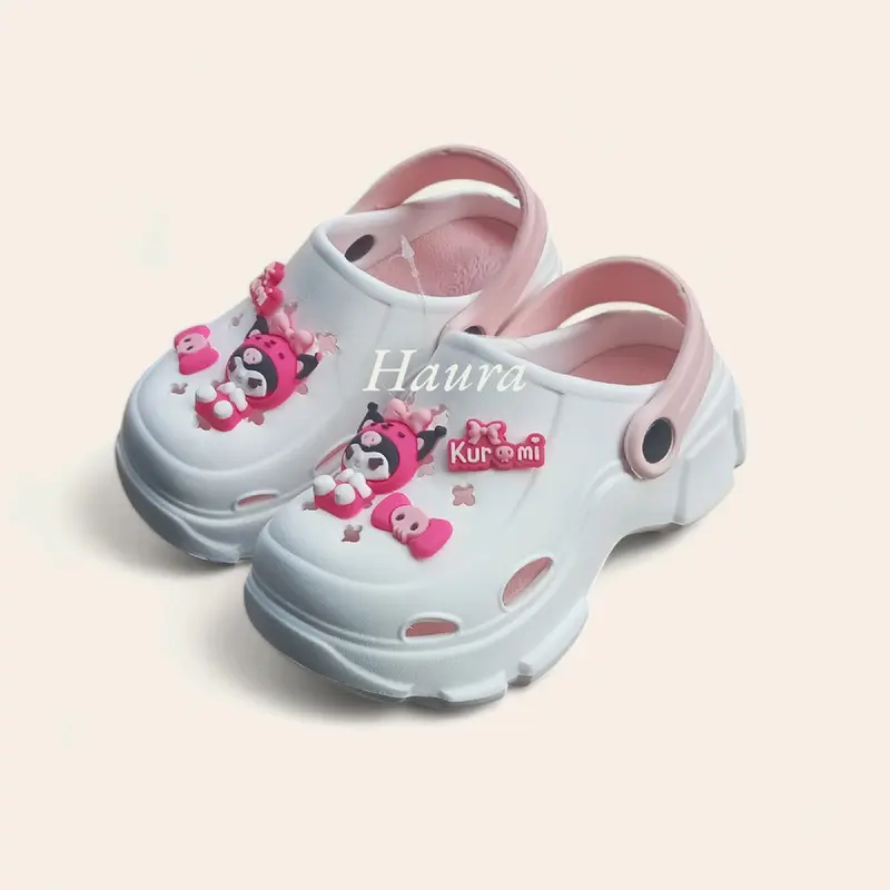 2419 SANDAL BAIM ANAK VIRAL SANDAL WEDGES WANITA KEKINIAN 1