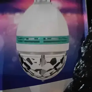 MIOS Lampu Disco Putar E27 LED dengan Efek Cahaya Warna-warni untuk Pesta dan Acara Khusus