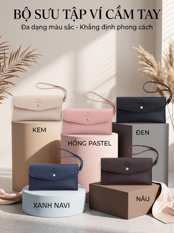 Ví nữ cầm tay KENLWEL KV4