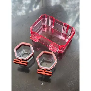 CEPUK SET ISI 3 PCS MODEL MAXGLO PLUS KLEM CANTOLAN KONIN PLECI SOGON WADAH MAKAN MINUM MANDI BURUNG KECIL