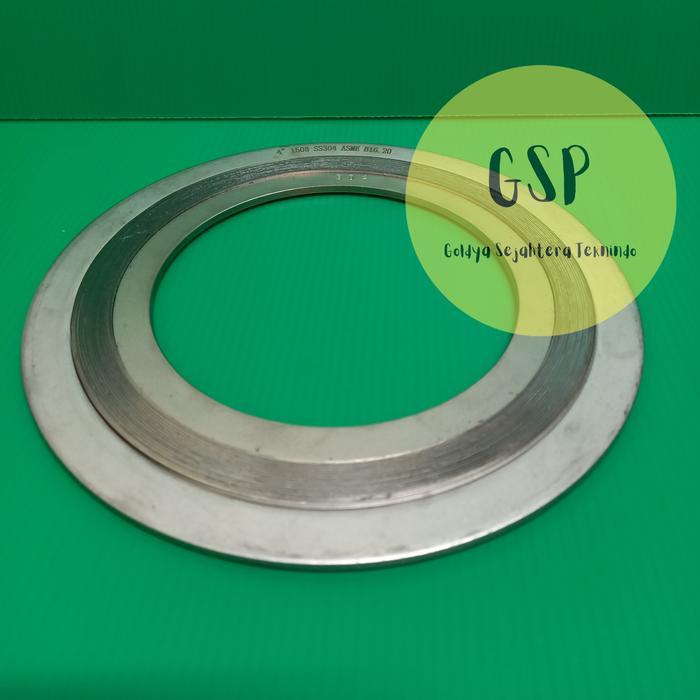 SWG Stainless Steel 304 3 inch - Spiral Wound Gasket Ansi 150