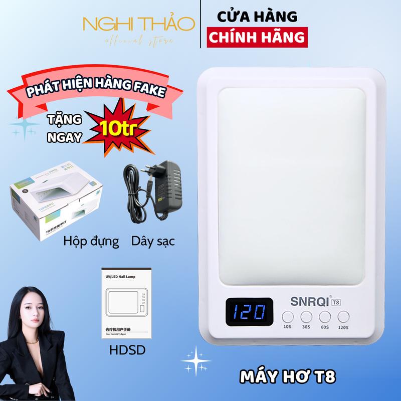 Máy hơ gel T8 SNRQI khoang rộng vừa 2 tay 72W