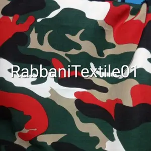 bahan kain Loreng balotelli Loreng Laskar merah putih bahan balotelli