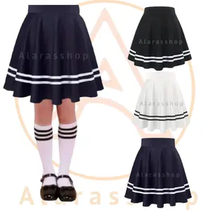 Rok Anak Perempuan Rok Pendek Anak Rok Mini Anak Rok Anak Terbaru Rok Anak Tennis Skirt Rok anak list terbaru rok anak wanita rok pendek anak perempuan Fashion