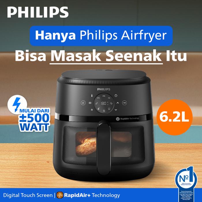 Promo Philips Series 2000 Airfryer Digital 6,2 L - NA230/00 dengan
