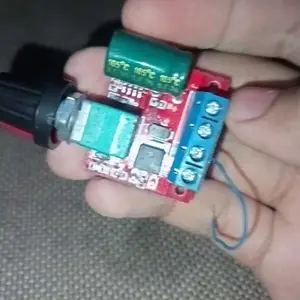 PWM Motor Speed Controller Dimmer DC Lampu LED Dan Kipas DC 1.8 - 15V 2A 30W